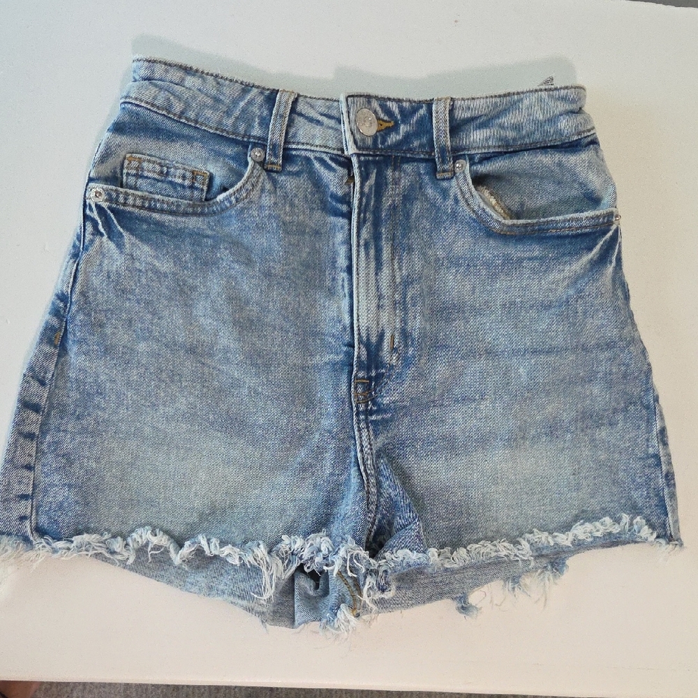 Divided Blue Jean Shorts Vintage-Inspired Relaxed Fit